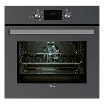 Teka Ankastre Set, HAK 625 ST Gri Ankastre Fırın, GBE 64002 KBC ST Gri Cam Ankastre Ocak, ATV 60 PRO ST Gri Davlumbaz