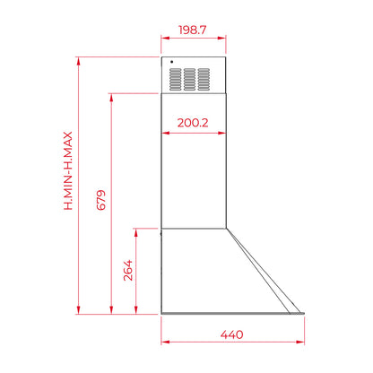 Teka Dos 60.2 At Antrasit Country Davlumbaz Pirinç Duvar Tipi Davlumbaz 60 cm